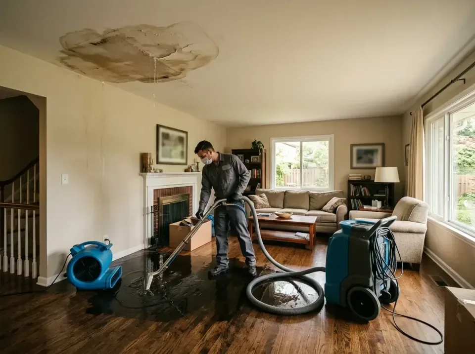 attic-pipe-burst-ceiling-drip-008 — frequently asked questions, Water Damage Restoration & Carpet Care in Webster, TX